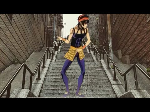 narancia-dancing-on-stairs