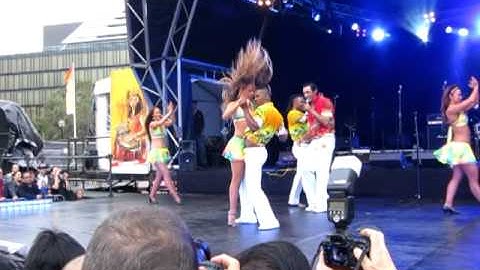 Sonja Poturica with Brazilian Fantasy Productions - Lambada @ Darling Harbour Fiesta 2012
