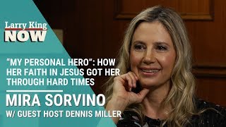 “My Personal Hero”: Mira Sorvino On How Her Faith In Jesus Got Her Through Hard Times