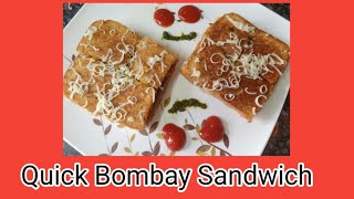 मुंबई मसाला टोस्ट सेंडविच l Bombay Masala Toast Sandwich Recipes l Bombay Masala Sandwich l