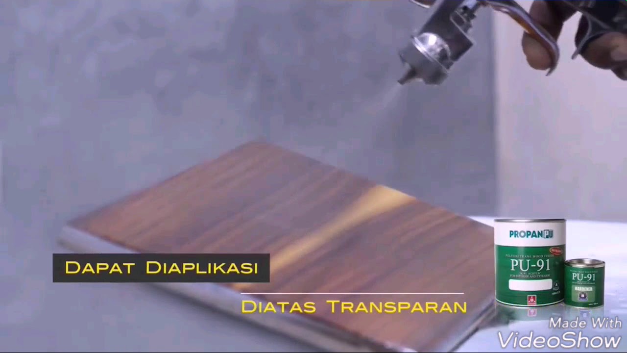 Tutorial Cara  Aplikasi Cat  Propan  PU 91 Mudah Sekalii 