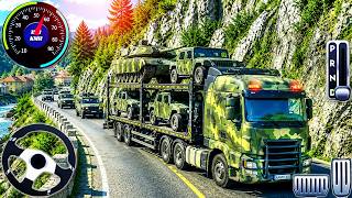 Military Truck Cargo Game 3D - Army Truck Transport Driving Simulator - Android GamePlay screenshot 4