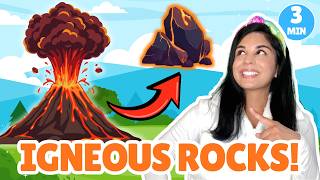 The BEST IGNEOUS ROCK SONG & DANCE | Science for Kids | Rock Cycle Song