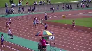 20140906中部中学新人共通女子200ｍ予選2組