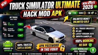 🚚 Truck Simulator Ultimate Hack Mod APK 2026 🔥 | Unlimited Money & Gold | New Update | 100% Working screenshot 4
