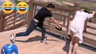 Chinese funny video long 😆 challenge do not laugh 😂😂