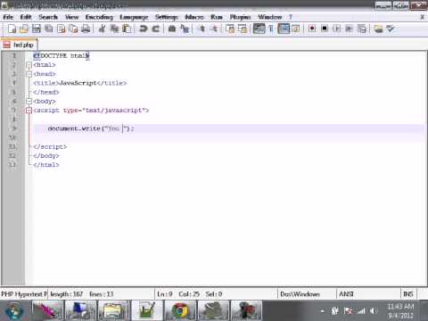 JavaScript Tutorial - Episode 1