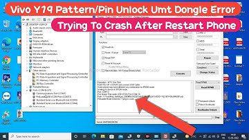 Vivo Y19 Trying To Crash After Restart Phone Problem Solve in Umt Dongle || Vivo Y19 Unlock Umt