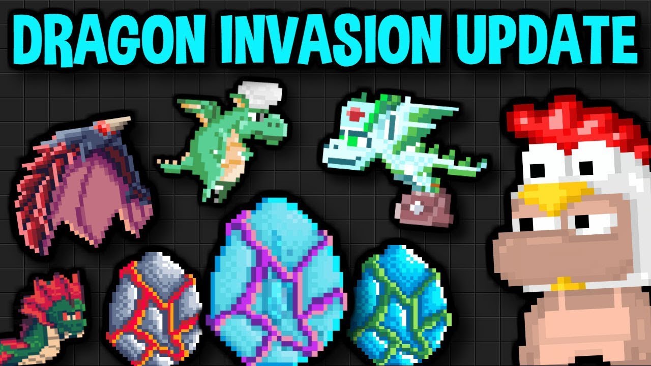 NEW DRAGON INVASION UPDATE (+ NEW EGGS)!! | Growtopia