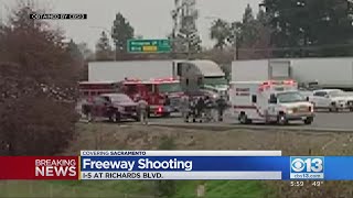 Traffic Still Backed Up After I-5 Shooting In Sacramento