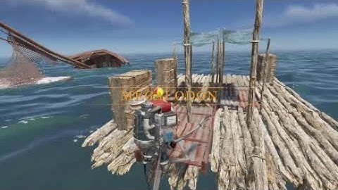 Stranded Deep 2021. Megalodon boss fight