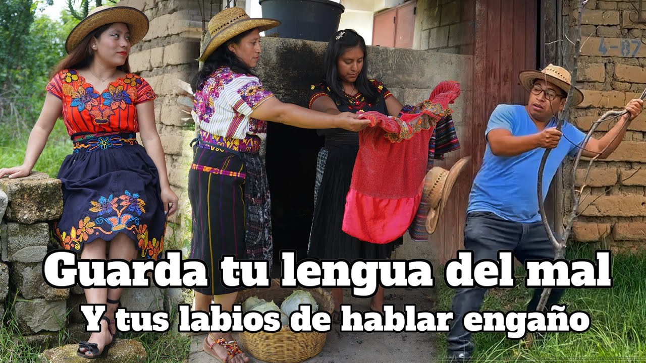 Guarda tu lengua del mal Y tus labios de hablar engaño no seas CHISMOSA