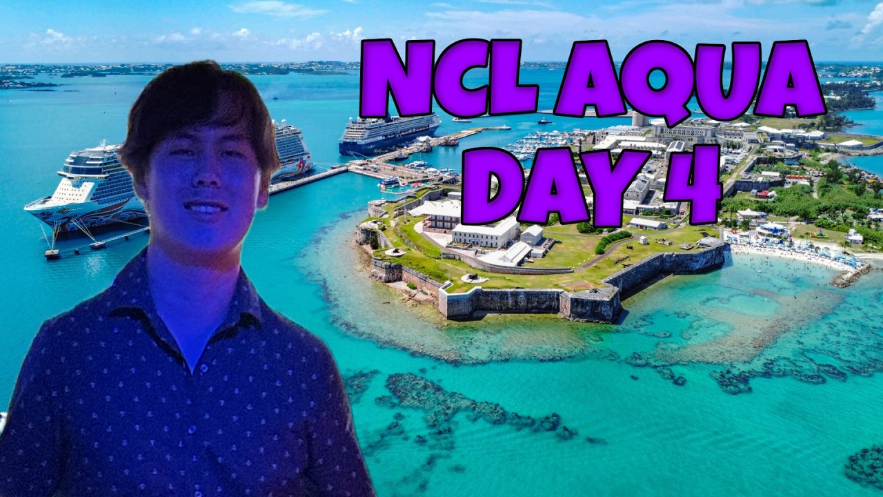MATT VLOGS | NORWEGIAN AQUA DAY 4 | ROYAL NAVAL DOCKYARD BERMUDA (SEPTEMBER 1)