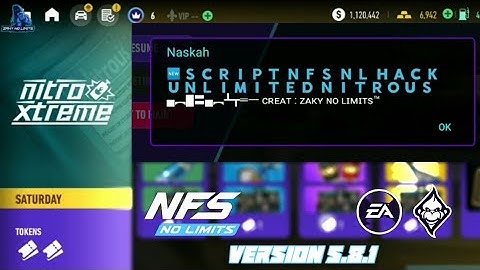 NFS NO LIMITS VERSION 5.8.1 | HOW TO HACK UNLIMITED NITROUS WITH SCRIPT | ROOT VERSION