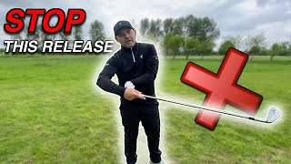 How to STOP the Flip Roll Golf Swing Release