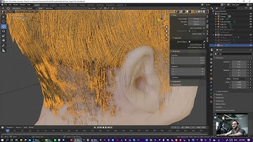 edit hair curves blender 2.8