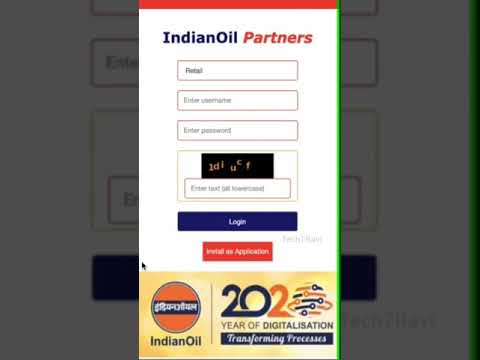 Indian oil partners app