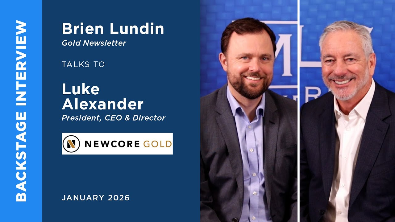 Luke Alexander of Newcore Gold talks to Brien Lundin | Metals Investor Forum | January 2026