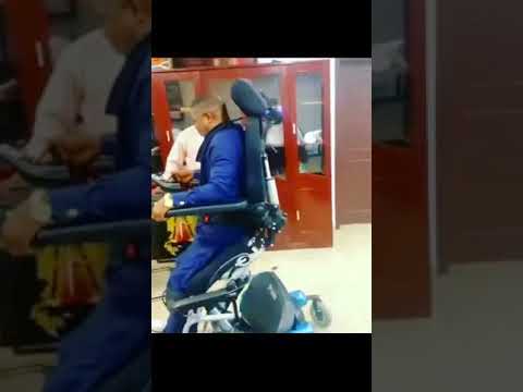 Yinka Ayefele Stands On His Feet Again, Watch Him Cruise On His &Quot;Power Standing Wheelchair&Quot;