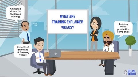 What are corporate training animated explainer video by Sejal Studios