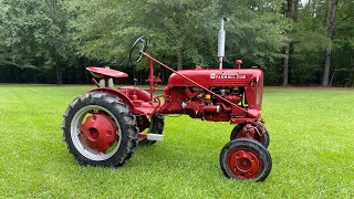 Replacing a clutch in a 1954 IH FARMALL CUB #Tractorvideo