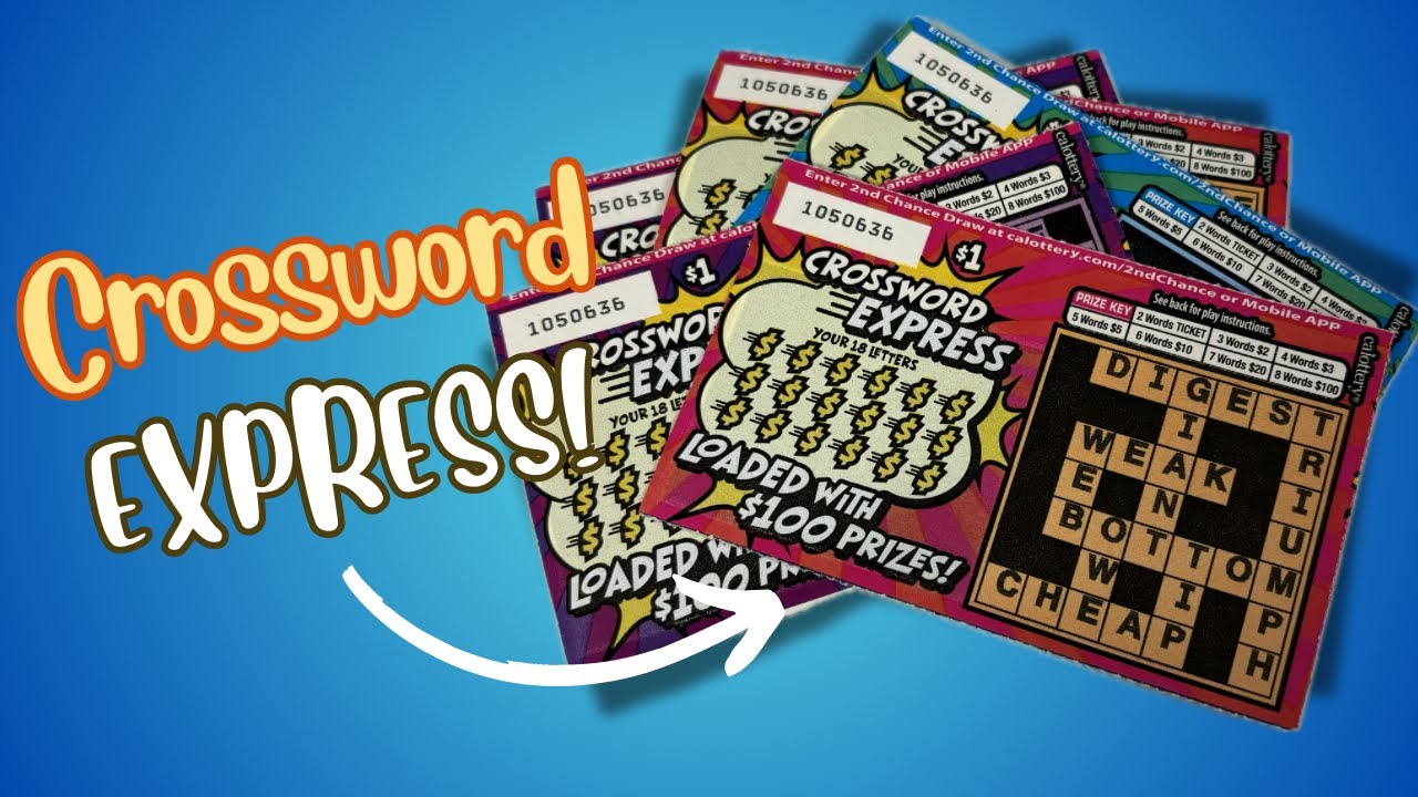 CROSSWORD EXPRESS!!! New California Scratcher Mini Session! YouTube