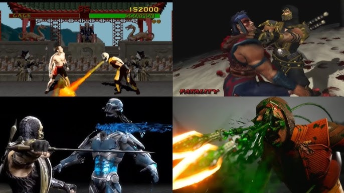 Evolution of Liu Kang Fatalities, Mortal Kombat (1992-2023)