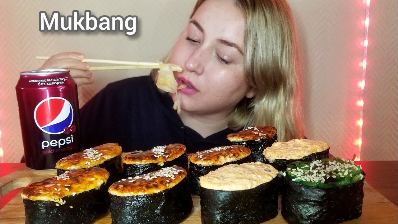 СУШИ ГУНКАНЫ ОГРОМНЫЕ ТУНЕЦ ГРЕБЕШОК ЛОСОСЬ МУКБАНГ АСМР | SUSHI TUNA MUKBANG ASMR eating show | 먹방