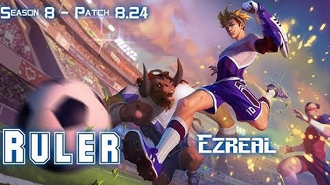 Ruler EZREAL vs SIVIR ADC - Patch 8.24 KR Ranked