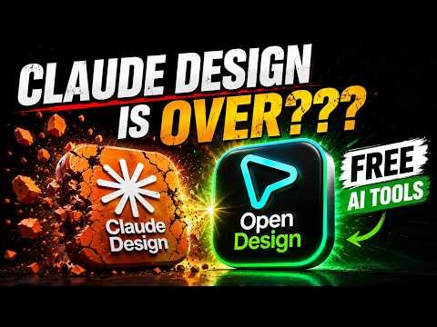 Thumbnail for Open Design Just KILLED Claude Design??! (BEST FREE Claude Design Alternative)