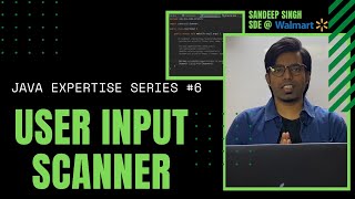 User Input SCANNER || JAVA Expertise Series || Video #6