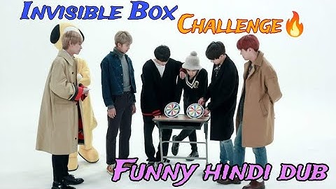 Invisible box challenge🔥(Spin BTS part-3)//bts funny hindi dubbed//