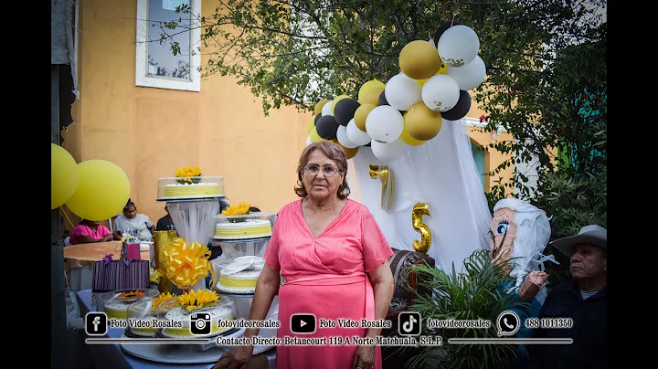 FIESTA DE CUMPLEAOS DE LA SRA. PAULA BADILLO EN RA...