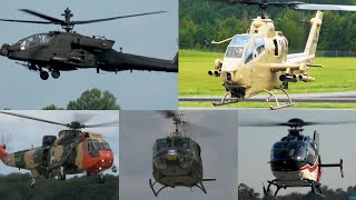 Mega Helicopter Compilation: H160B/ CH47 Chinook/Vertol 234/AH64/UH1 Huey/