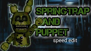 Speed Edit - Springtrap Hand Puppet