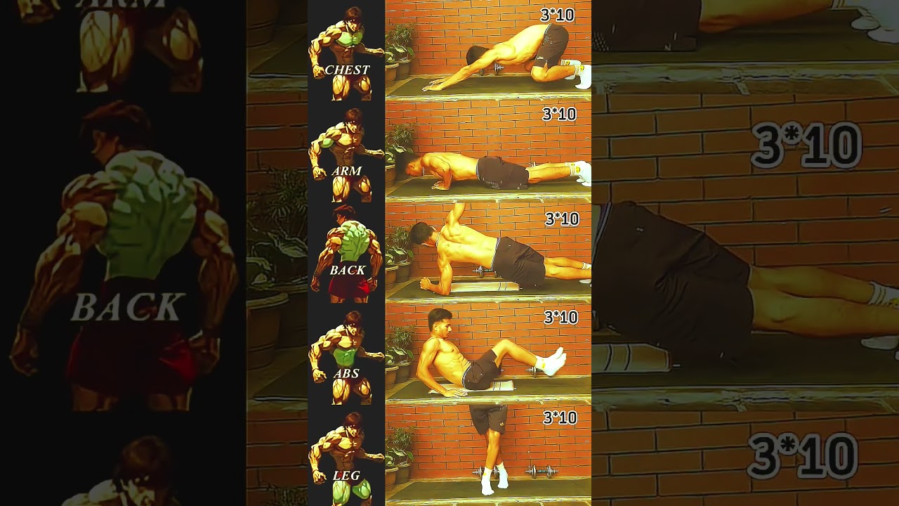 Train Like a Champion | Full Body Home Workout 💪 #shorts