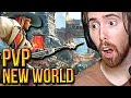 Asmongold Dominates New World 50v50 PvP - Amazon MMORPG | First Gameplay (Beta)