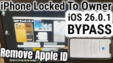 iOS 26 0 1 Remove iCloud Lock Without Apple ID on iPhone, iPad 2026 iOS 26 FMI OFF Unlock Tool