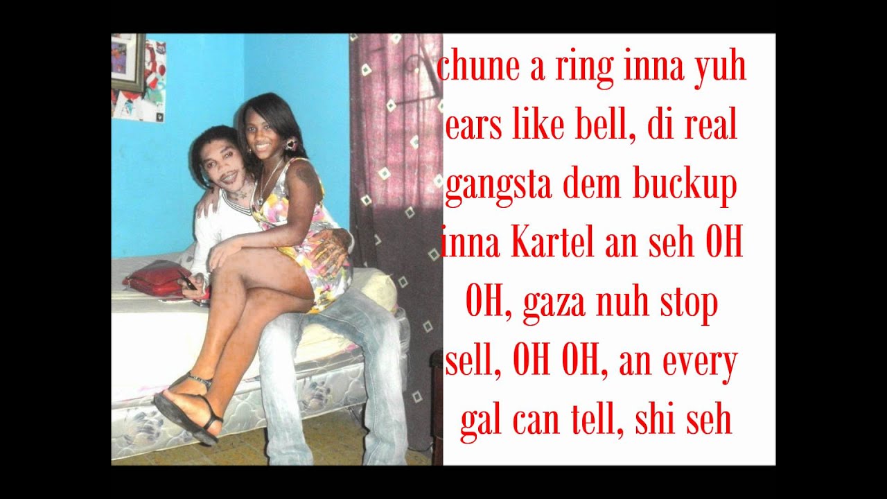 Vybz Kartel (World Boss) - The Lyricist PT2 (LYRICS ON SCREEN) 2011 dancehall music.