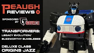 Video Review: Transformers Buzzworthy Bumblebee/Legacy Evolution ORIGINS JAZZ