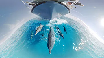 GoPro VR: Swimming with Wild Dolphins in the Ocean