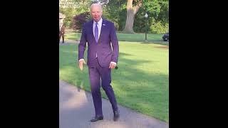 I Got Sandbagged Biden After Tripping On Stage