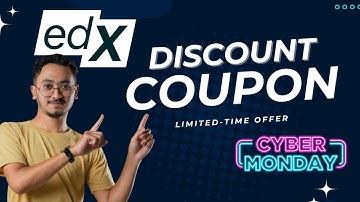 edX Coupon Code 2025 🤩 Exclusive Cyber Monday Discount 🎁