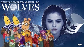 This is my fifth abc for kids characters sing video. time "wolves
(running through the jungle)" by selena gomez and marshmello.