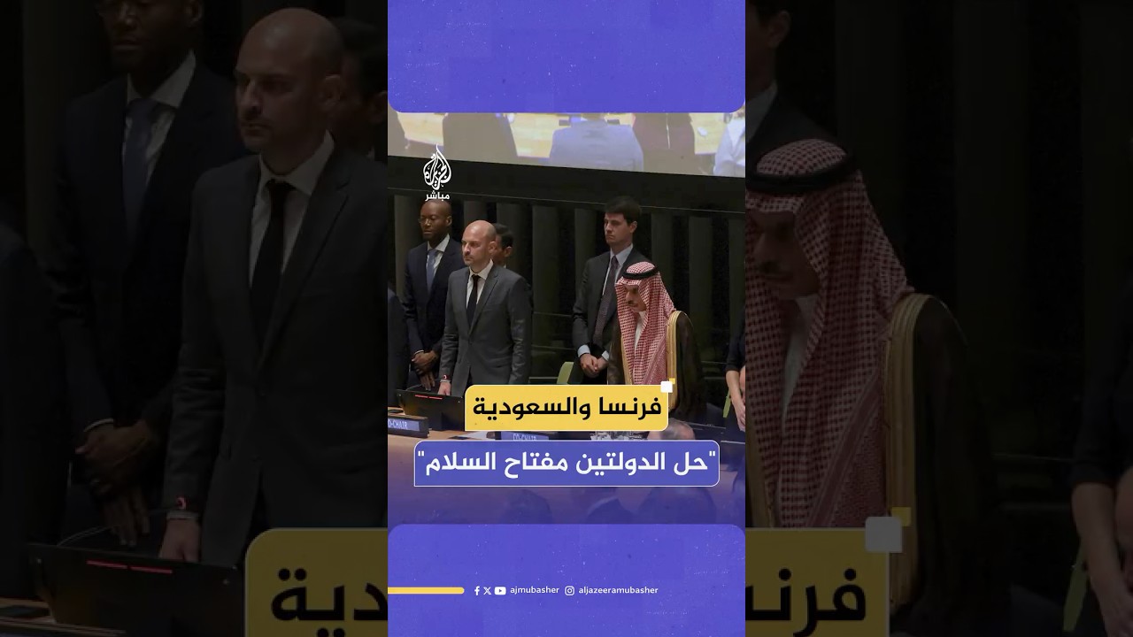وزيرا خارجية فرنسا والسعودية يدعوان إلى الانضمام لمؤتمر نيويورك والترويج لحل الدولتين