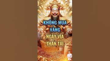 Không Mua Vàng Ngày Vía Thần Tài