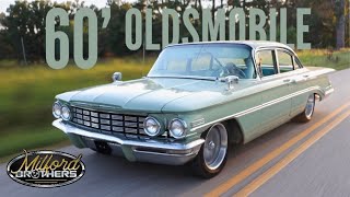 BARN FIND OLDSMOBILE hits the road for the FIRST TIME IN YEARS | Our AUCTION BUY 1960 Olds 98