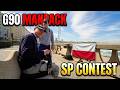 Xiegu G90 MANPACK Takes CONTEST by STORM! - Beaches On The Air (SP9UOP, SQ3M)