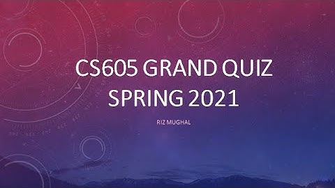 cs605 mid term preparation || cs605 mid term mcqs