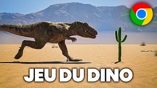 J’ai recrée le jeu Google du dinosaure en plus réaliste